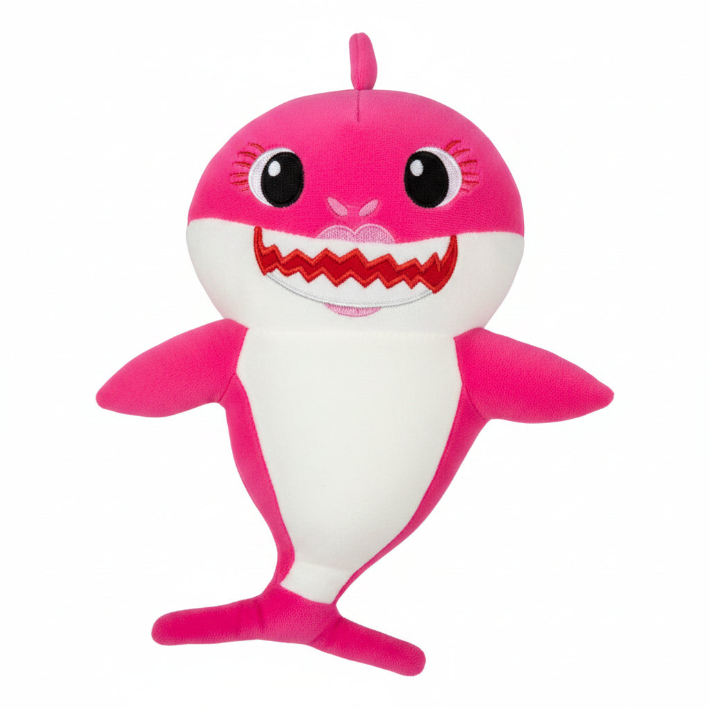Soft Baby Shark Plush Toy For Kids (25cm | Random Color)