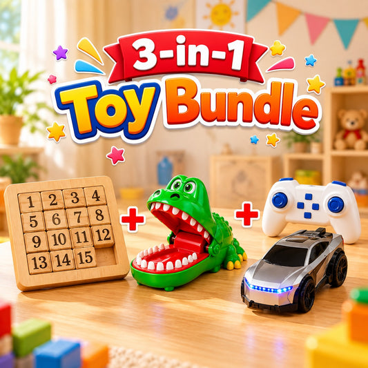 Kids Fun & Learning Activity Toy Bundle (358-9/8200B-1/2025-51)