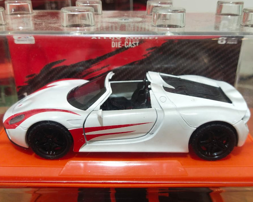 Porsche Premium 1:36 Scale Die-Cast Car (Random Colors | W36888)