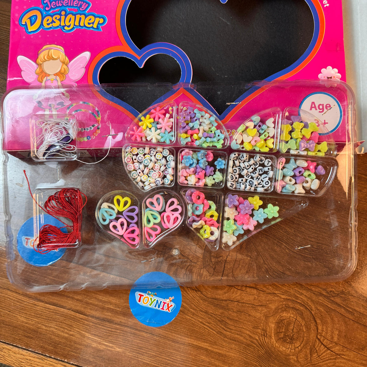 Kids Jewelry Designer Beads Set for Bracelets Making