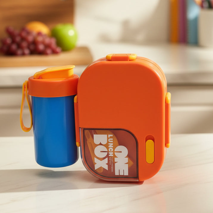 Premium Lunch Box With Water Bottle (029-2)