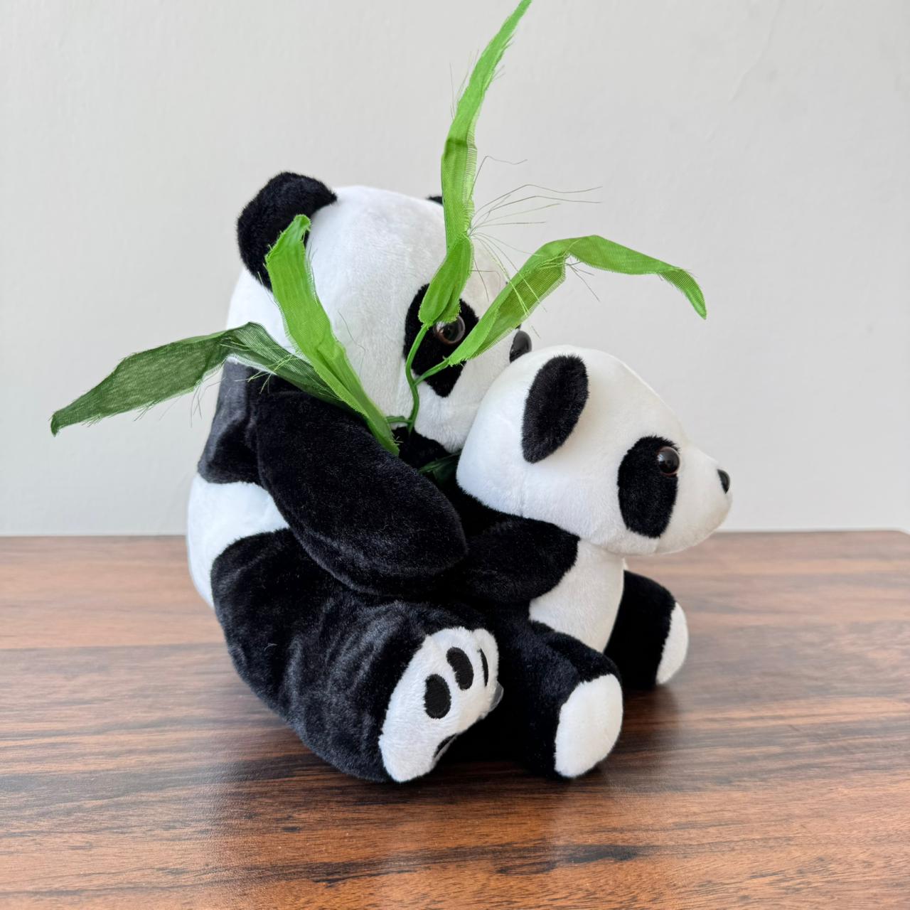 Double Panda Plush Washable Toy for Kids | 25cm