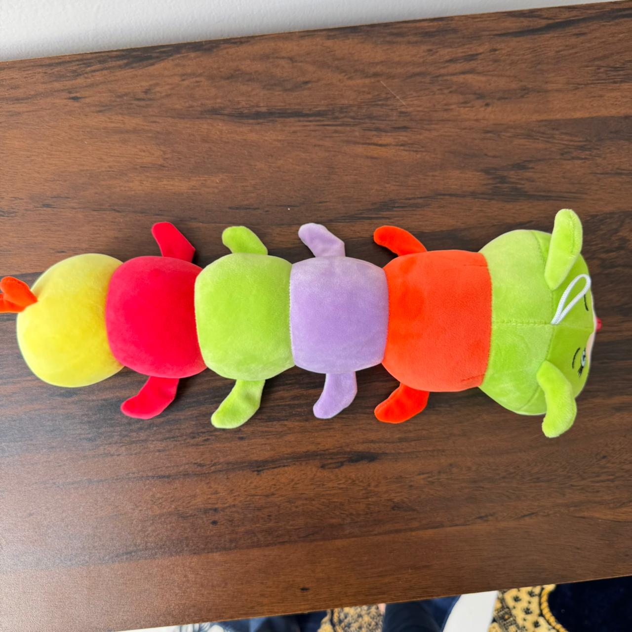 Colorful Caterpillar Plush washable Soft Toy for Kids | 25cm