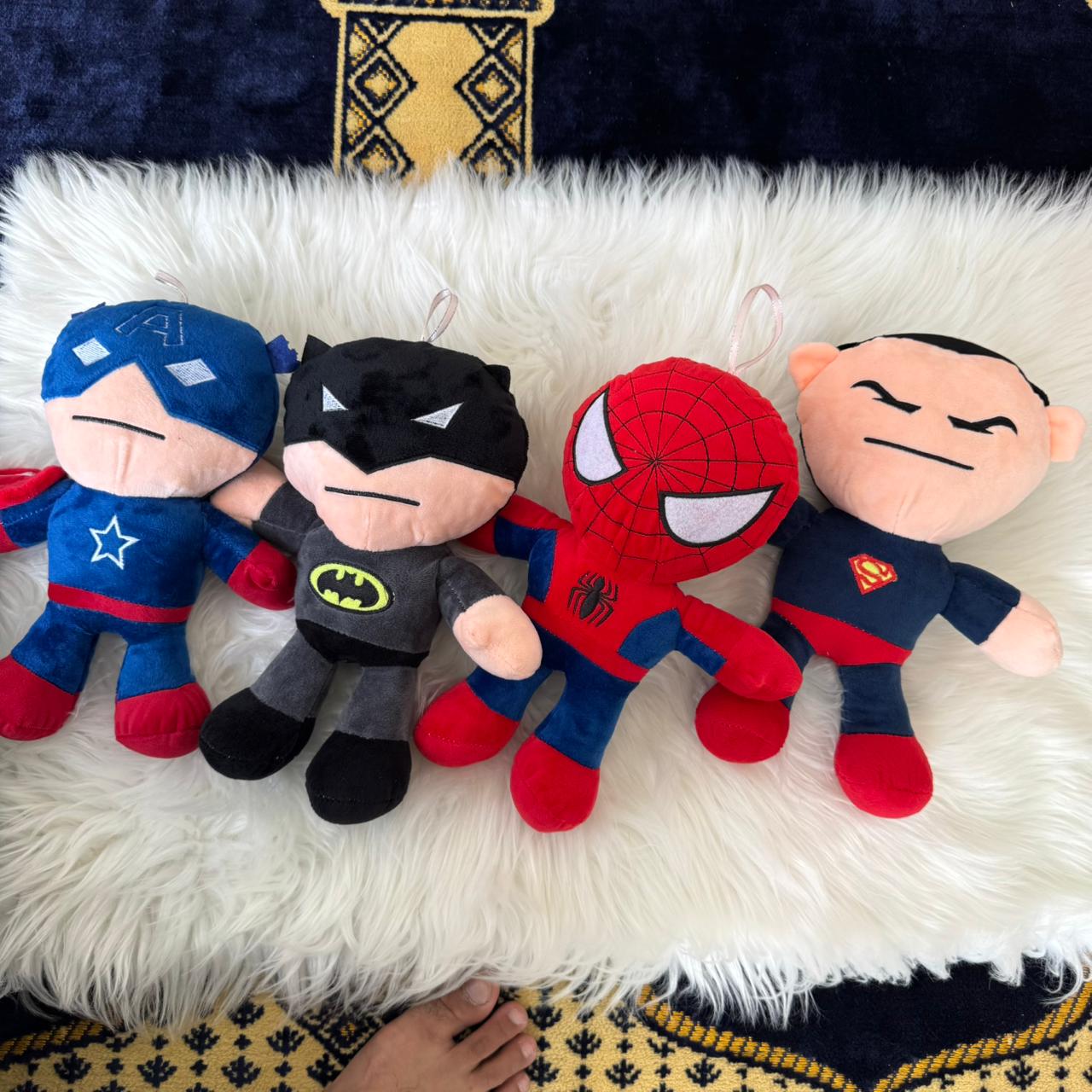 Super Hero Plush Toy for Kids | 25cm (Random Character)