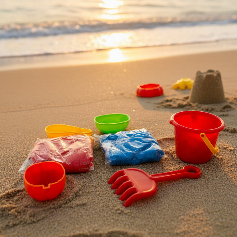 Vitality Sand Play Set (300g) with Moulds (1906)