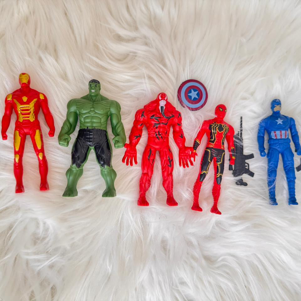 Avengers Super Hero Action Figure Set for Kids (BB5515A2)