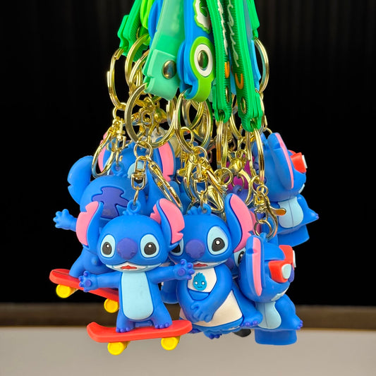 Cartoon Character Keychains for Kids (Random Keychain | 7563)