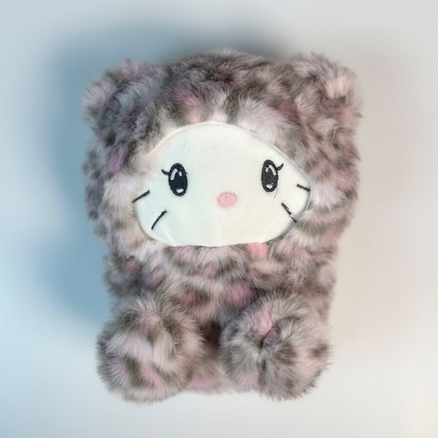 Cute Fluffy Labubu Plush Toy for Kids (25cm | Random Color)