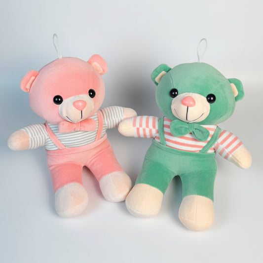 Cute Teddy Bear Plush Toy for Kids (25cm | Random Color)
