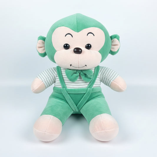Cute Monkey Plush Toy for Kids (25cm | Random Color)