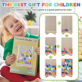 Wooden Educational & Colorful Geometric Versatile Blocks (YHM-89)