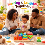 Wooden Magnetic Fishing & Shape Sorting Toy (2025-54)