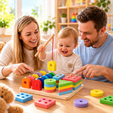 Wooden Magnetic Fishing & Shape Sorting Toy (2025-54)