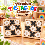 Wooden Tic-Tac-Toe Puzzle Game (2025-48)