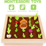 Wooden Vegetable Harvest Learning Game (YT-3688)