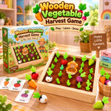 Wooden Vegetable Harvest Learning Game (YT-3688)