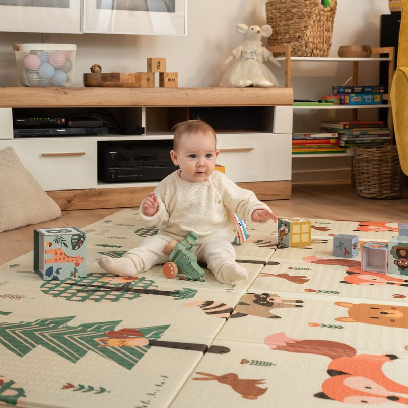 Large Reversible Baby Crawling Foam Play Mat - Toynix