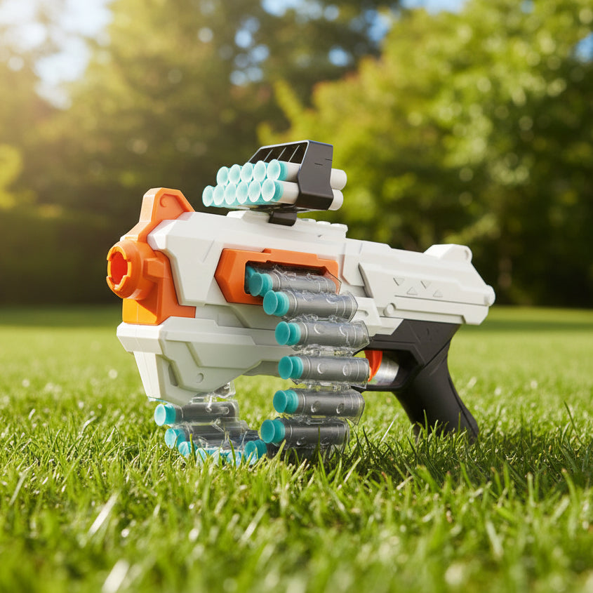 Soft Bullet Blaster Gun with Foam Darts (CH18-20)