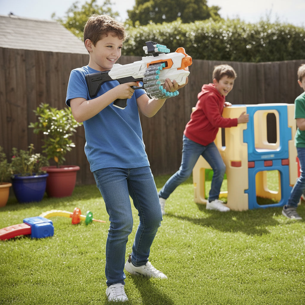 Soft Bullet Blaster Gun with Foam Darts (CH18-20)