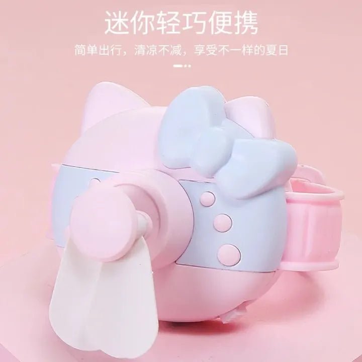 Mini Wrist Outdoor Cute Watch Fan