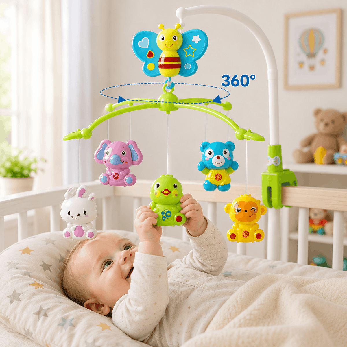 Baby Bed Bell With Music For Kids (313)