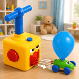 Balloon Powered Pumping Car Toy Set for Toddlers (868-92)