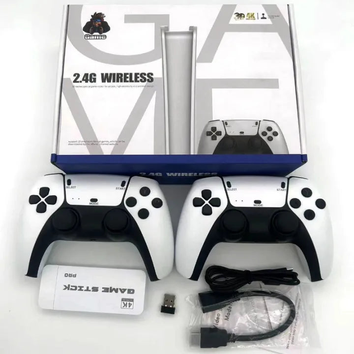 M15 4K Retro Game Stick with Dual Wireless Controllers