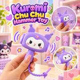 Cartoon Animal Chu Chu Hammer Musical Keychain Toy (Random Character | BBO4)
