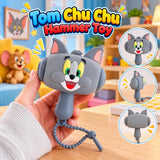 Cartoon Animal Chu Chu Hammer Musical Keychain Toy (Random Character | BBO4)