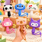 Cartoon Animal Chu Chu Hammer Musical Keychain Toy (Random Character | BBO4)