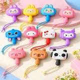 Cartoon Animal Chu Chu Hammer Musical Keychain Toy (Random Character | BBO4)