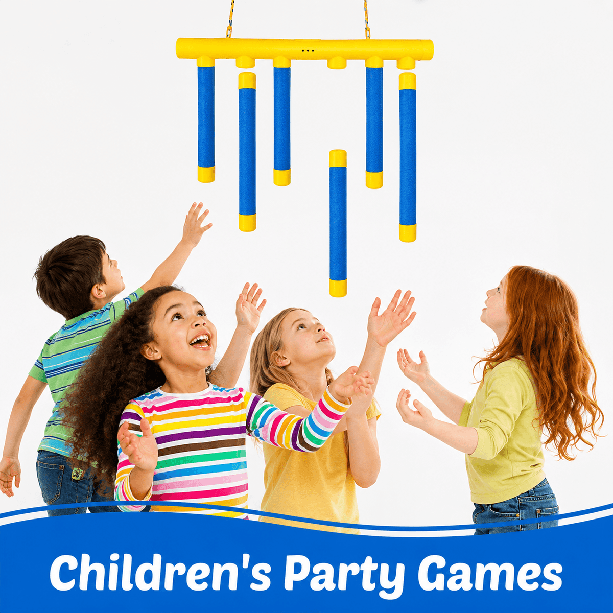 Catching Sticks Reaction Game for Kids Interactive Hanging Challenge Toy