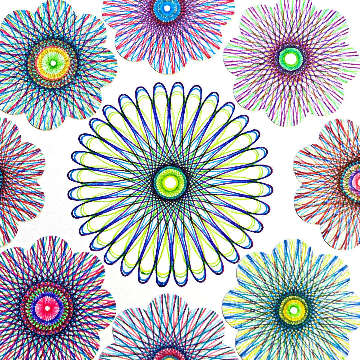 Educational Spirograph Painting Designer Set for Kids (3337A)