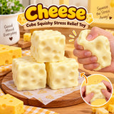 Cheese Cube Squishy Stress Relief Toy