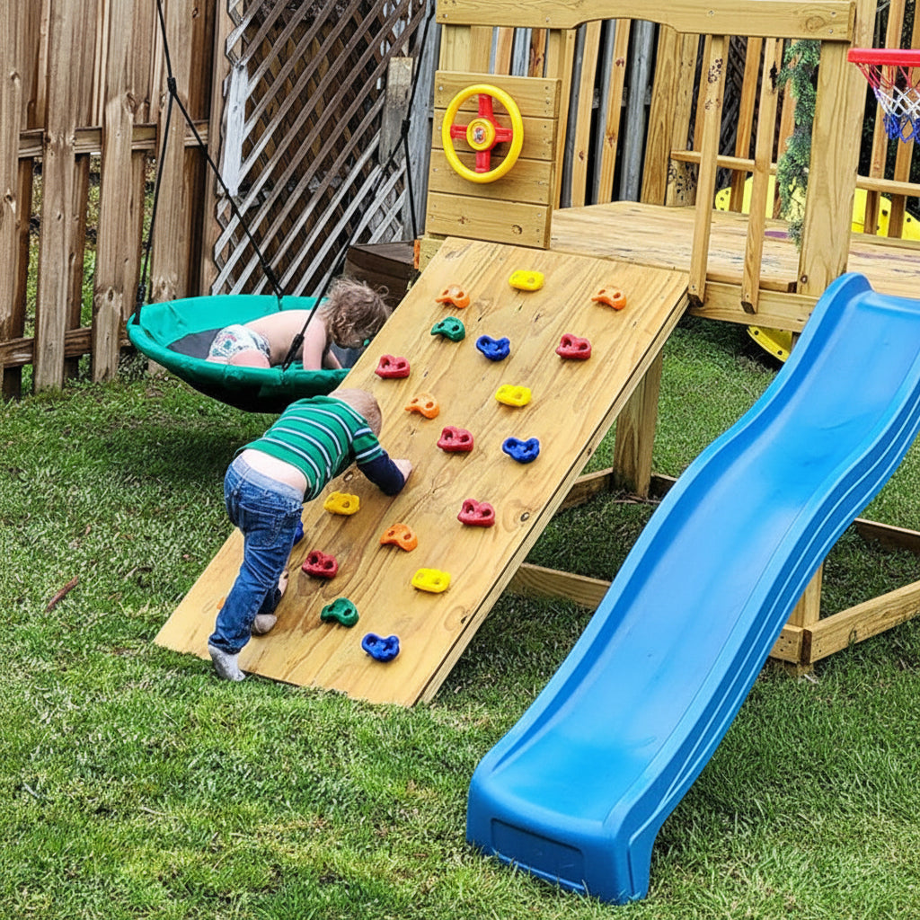 Climbing Wall Holds Set for Kids – 10PCS Rock Climbing Hand Grips (AP-2501001A)