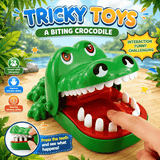 Crocodile Biting Finger Teeth Toys Game for Kids (8200B-1)