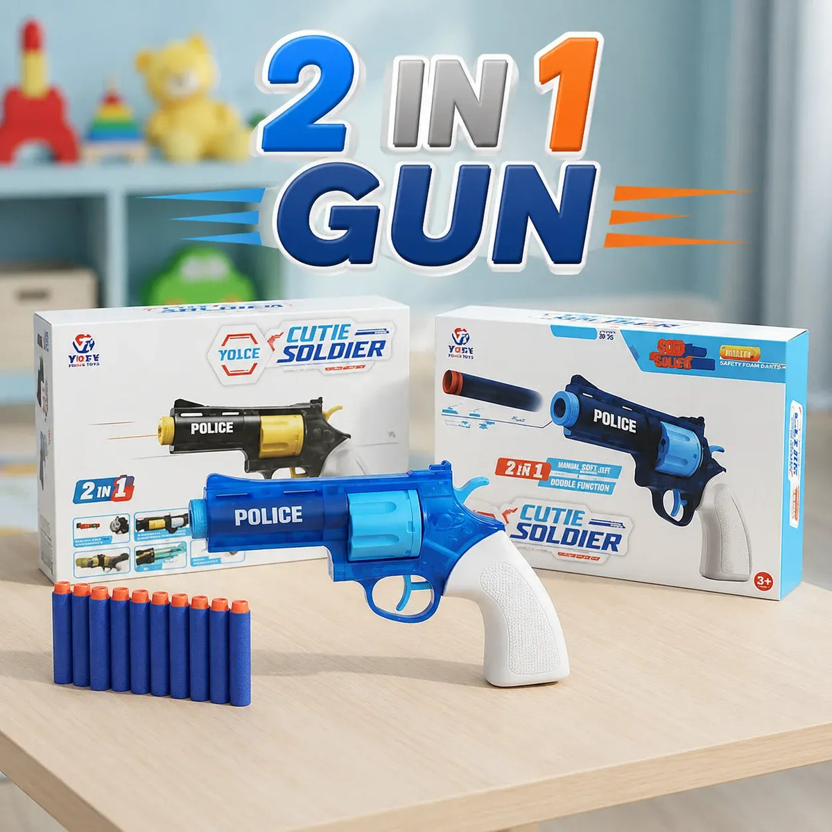 3-in-1 Kids Ultimate Fun Toy Bundle (303-1/648-38/995)