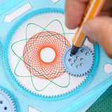 Educational Spirograph Painting Designer Set for Kids (3337A)