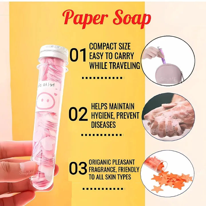 Disposable Paper Soap Flakes for Hand Wash (WN-0381)