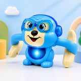 Dancing Monkey Toy with Headphones & Glasses (116-1)