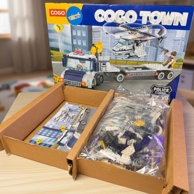 COGO City Building Blocks Toy (329 Pcs)