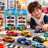 Die-Cast Metal Racing Cars Set 3 Pcs (SQ80113-N2)