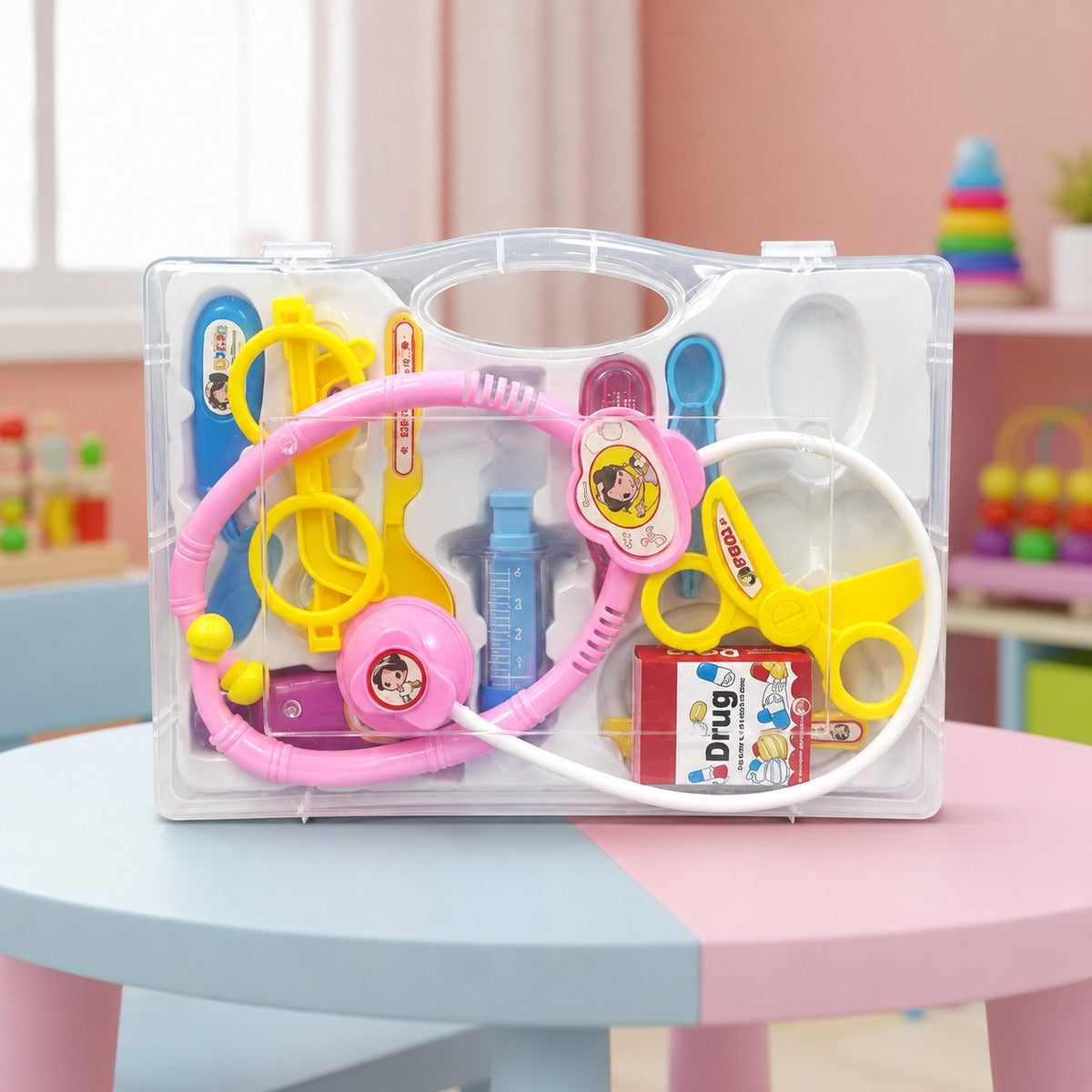 Doctor Set Briefcase Toy for Kids (2012A-1)