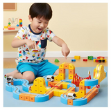 Magnetic Rail Electric Train Set for Kids - 67 Pcs (GD10)