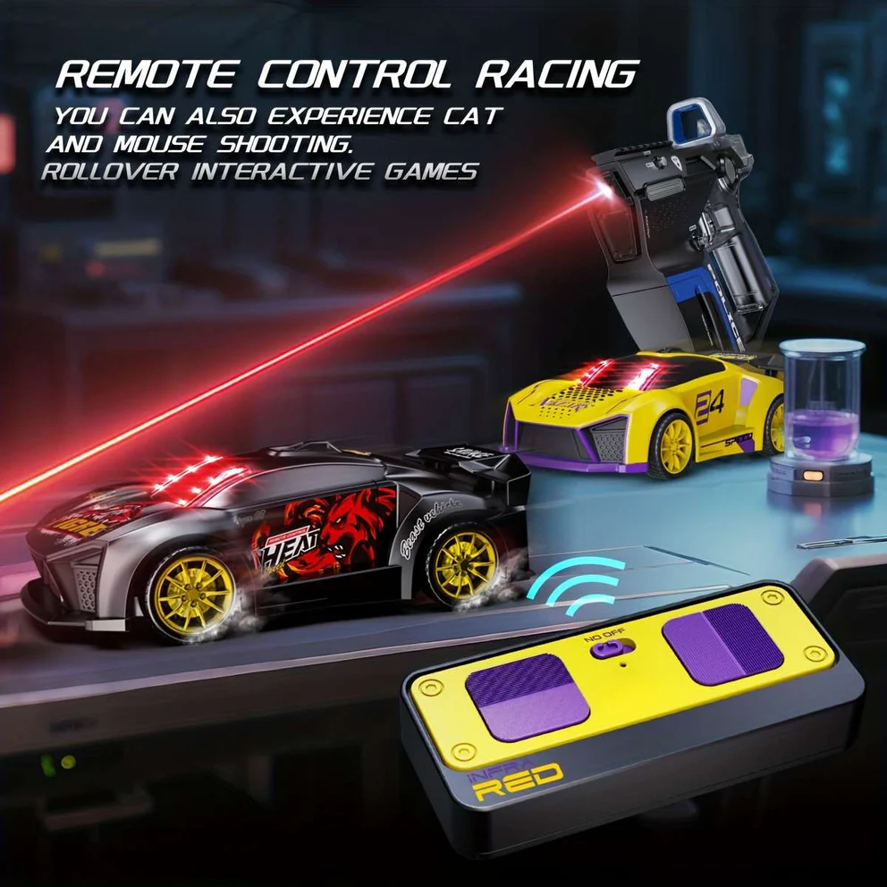 Infrared Multiplayer Laser Gun RC Car (TCS01)