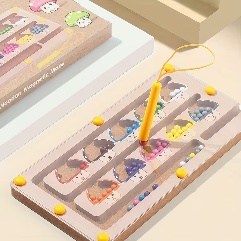 Magnetic Colors & Numbers Matching Maze Game (2025-23/BTE-005C)