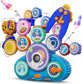 Gear Building Electric & Manual Engineering Learning Blocks for Kids (217)