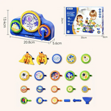 Gear Building Electric & Manual Engineering Learning Blocks for Kids (217)