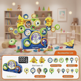 Gear Building Electric & Manual Engineering Learning Blocks for Kids (217)