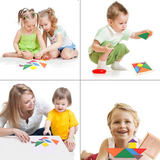 Wooden Tangram Intelligence Puzzle For Kids (2025-49)